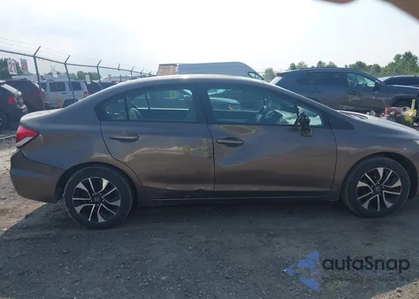 2013 Honda Civic Ex-L из США, поврежденный, VIN 2HGFB2F91DH529563